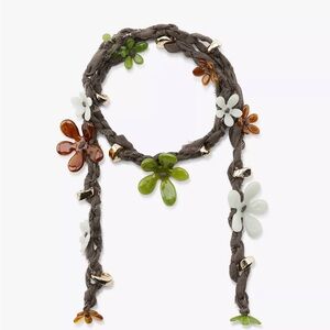 Zara FLOWER & BEADED CORD
BELT
32 (US 32) | GRAY